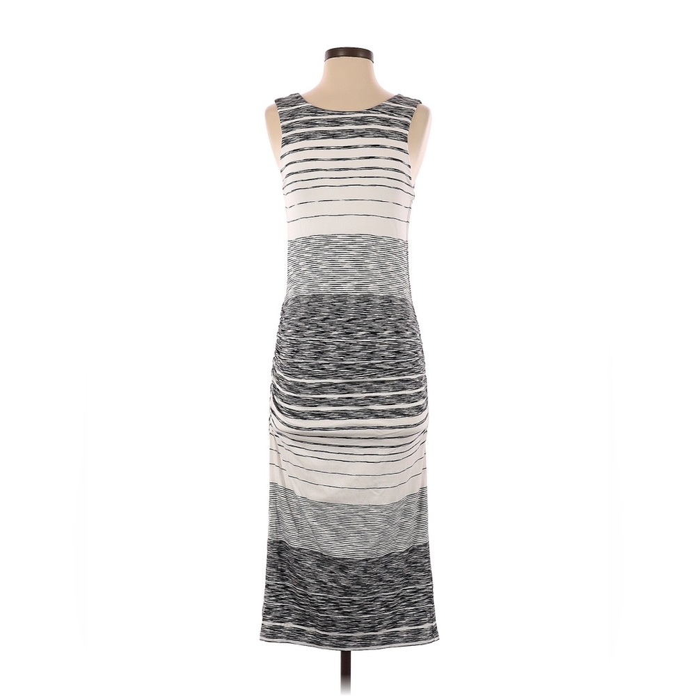 Athleta sleeveless ruched sheath dress